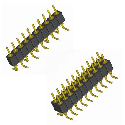 2.00mmMachined Pin single/Dual Row SMT